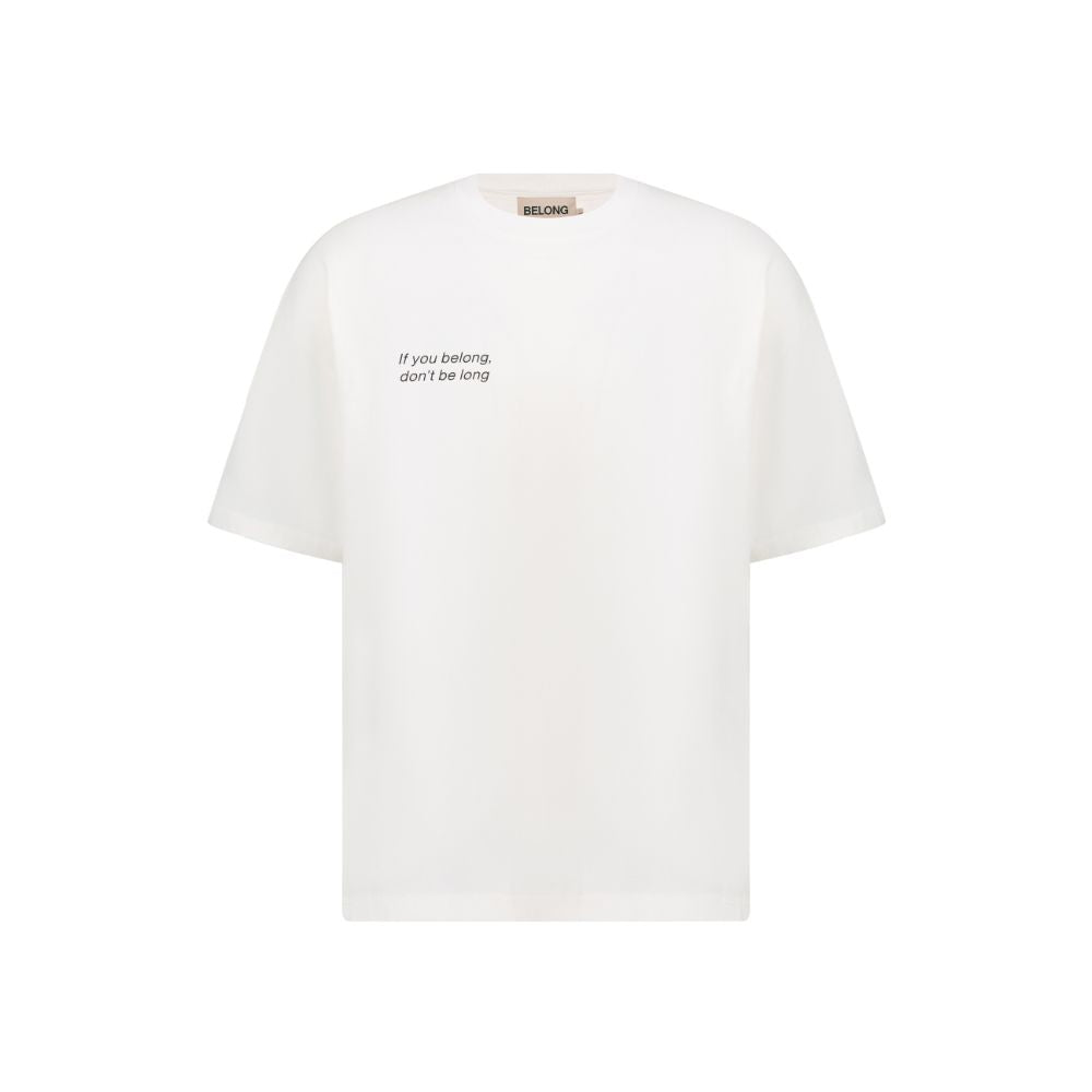 Essential Cotton Print T-Shirt - White